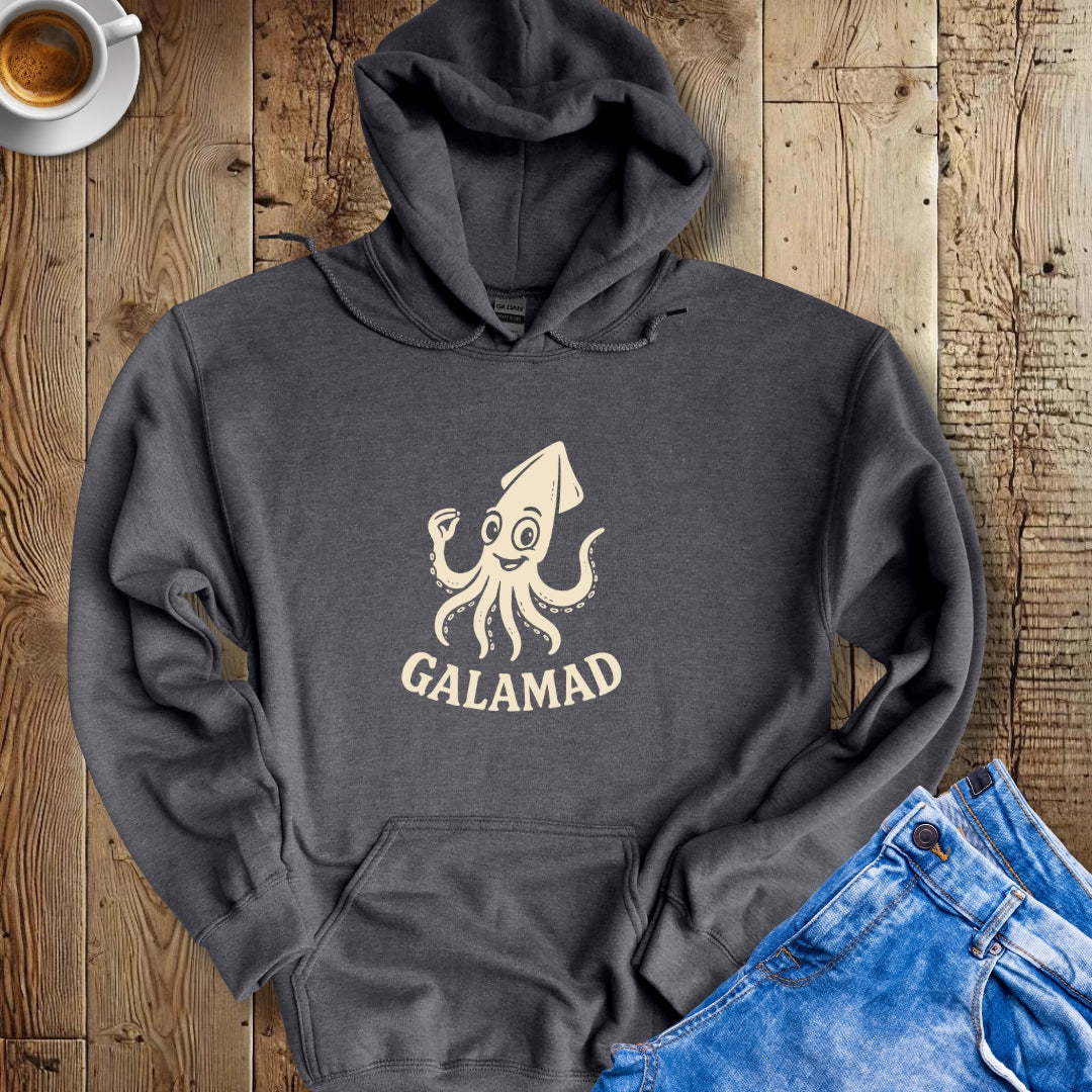 Galamad Calamari Squid Italian Hand Hoodie Sweatshirt