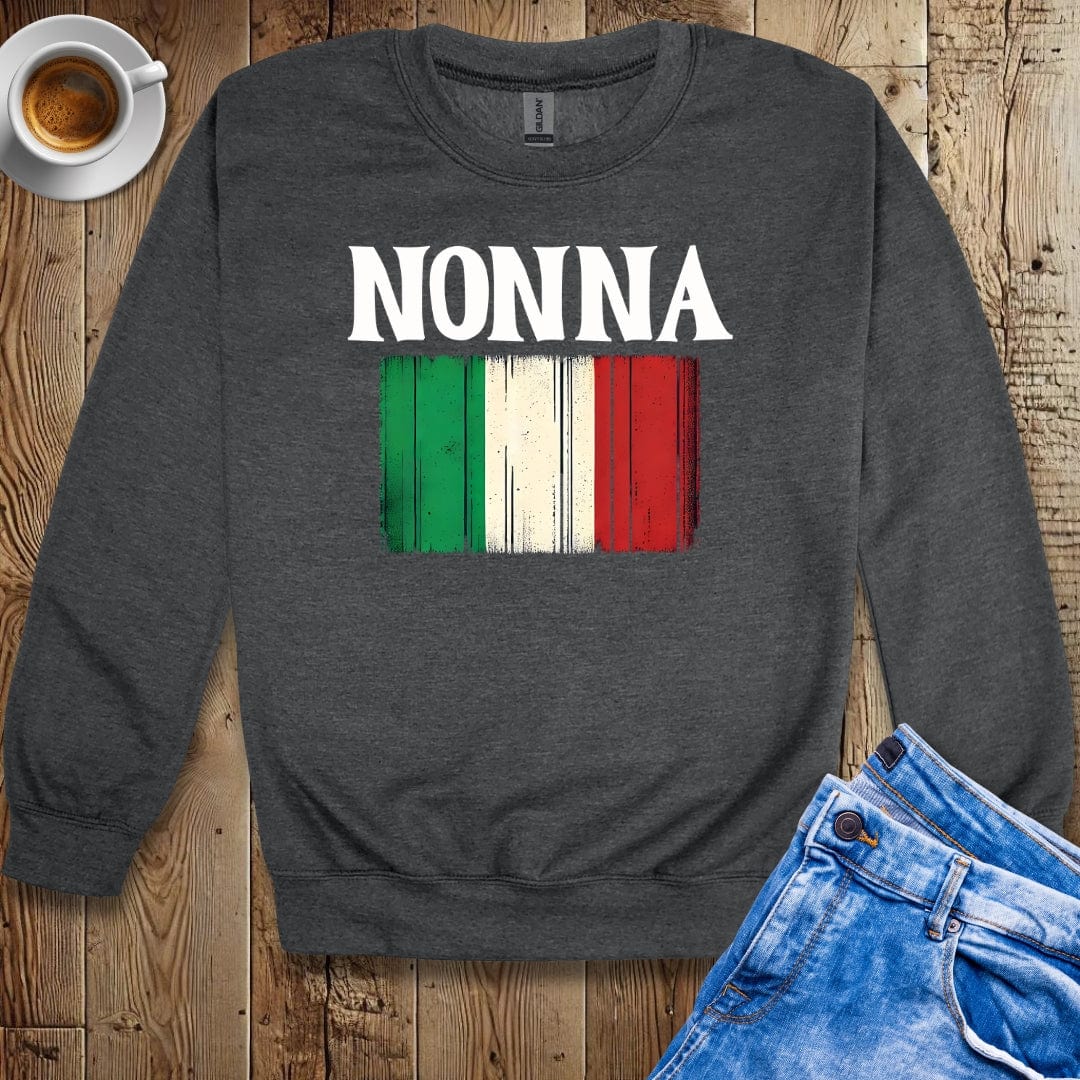 Nonna Italian Flag Sweatshirt