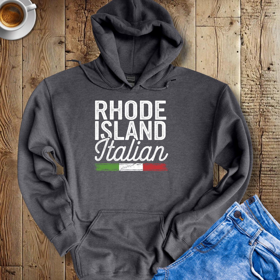 Rhode Island Italian Hoodie Sweatshirt