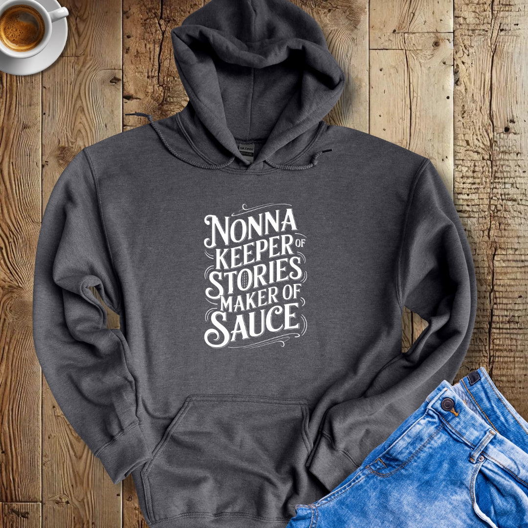 Nonna Keeper of Stories Sauce Hoodie Sweatshirt