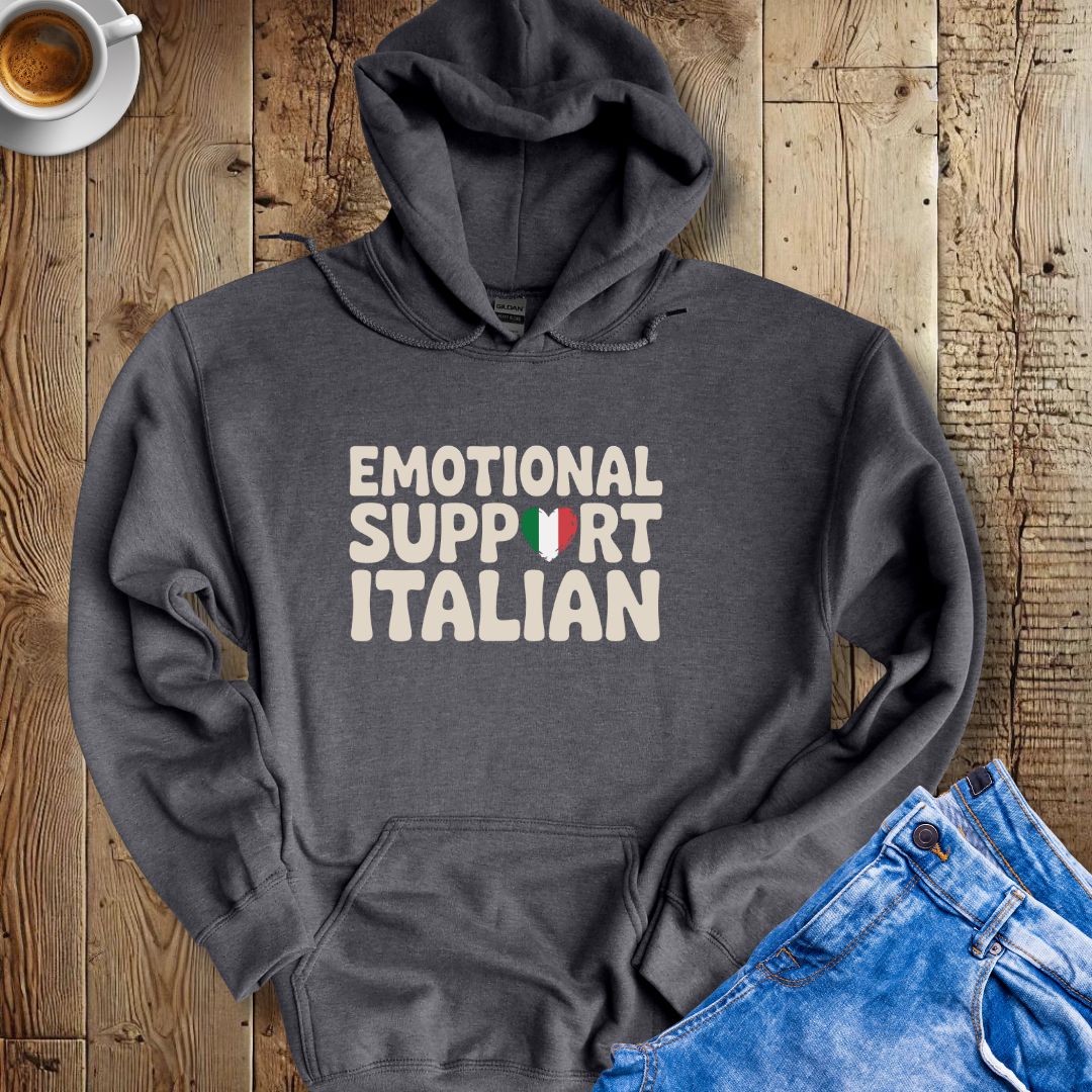 Emotional Support Italian Hoodie Sweatshirt