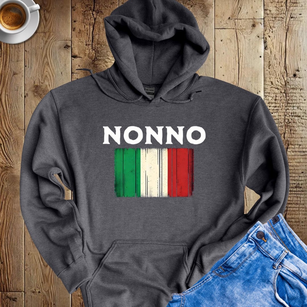 Nonno Italian Flag Hoodie Sweatshirt