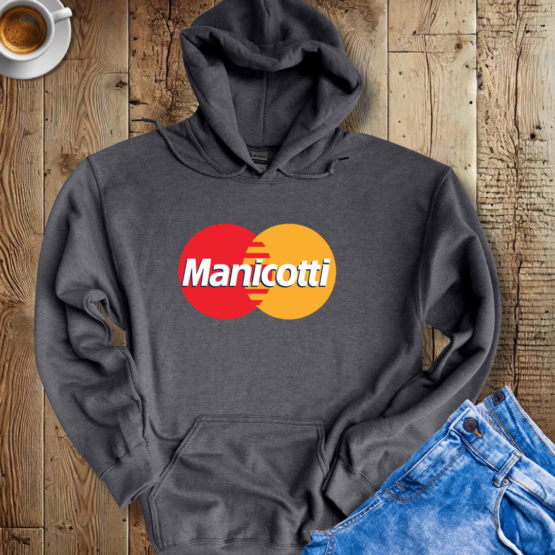 Manicotti Mastercard Logo Hoodie Sweatshirt