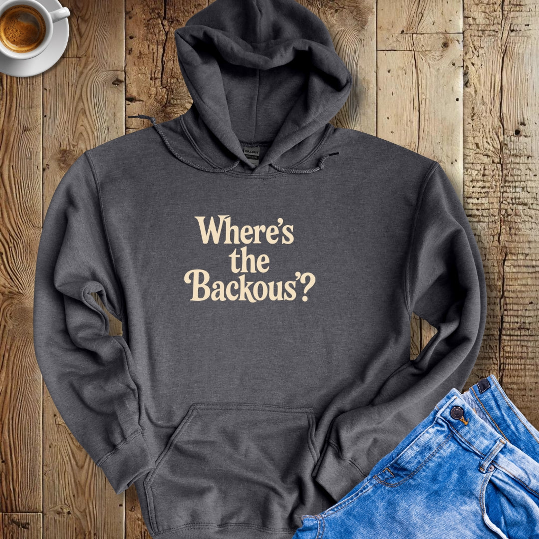 Where's the Backous Hoodie Sweatshirt