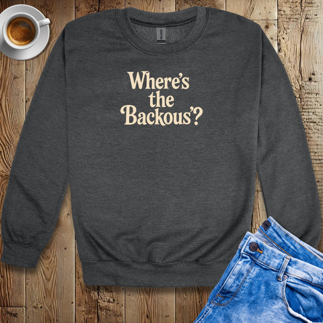 Where's the Backous Sweatshirt