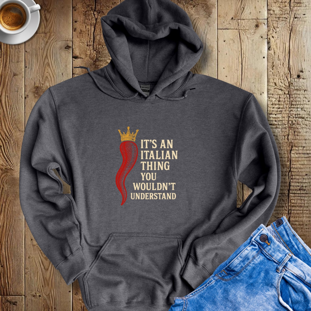 Italian Thing Cornicello Malocchio Hoodie Sweatshirt