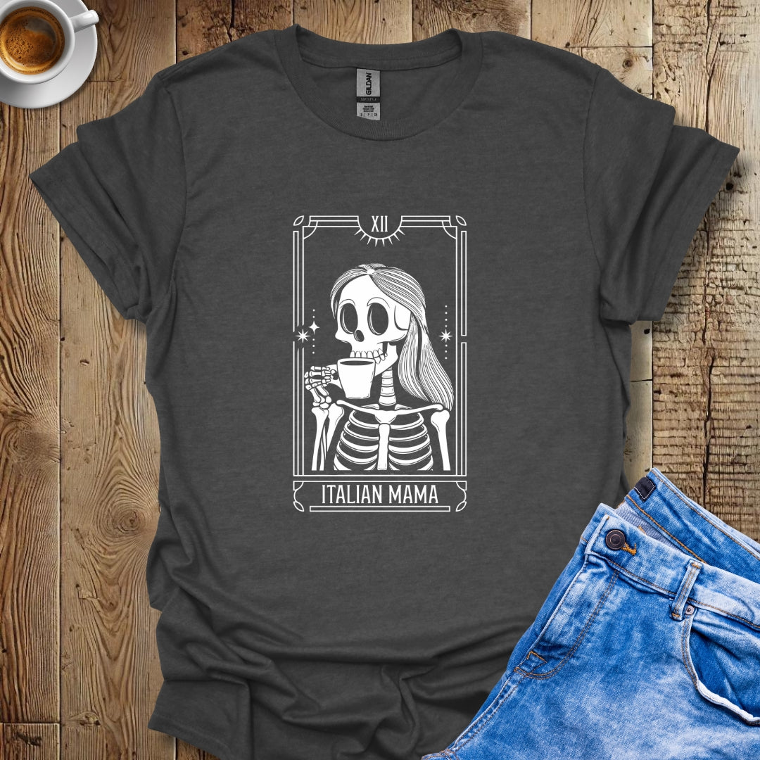Italian Mama Tarot Card T-Shirt