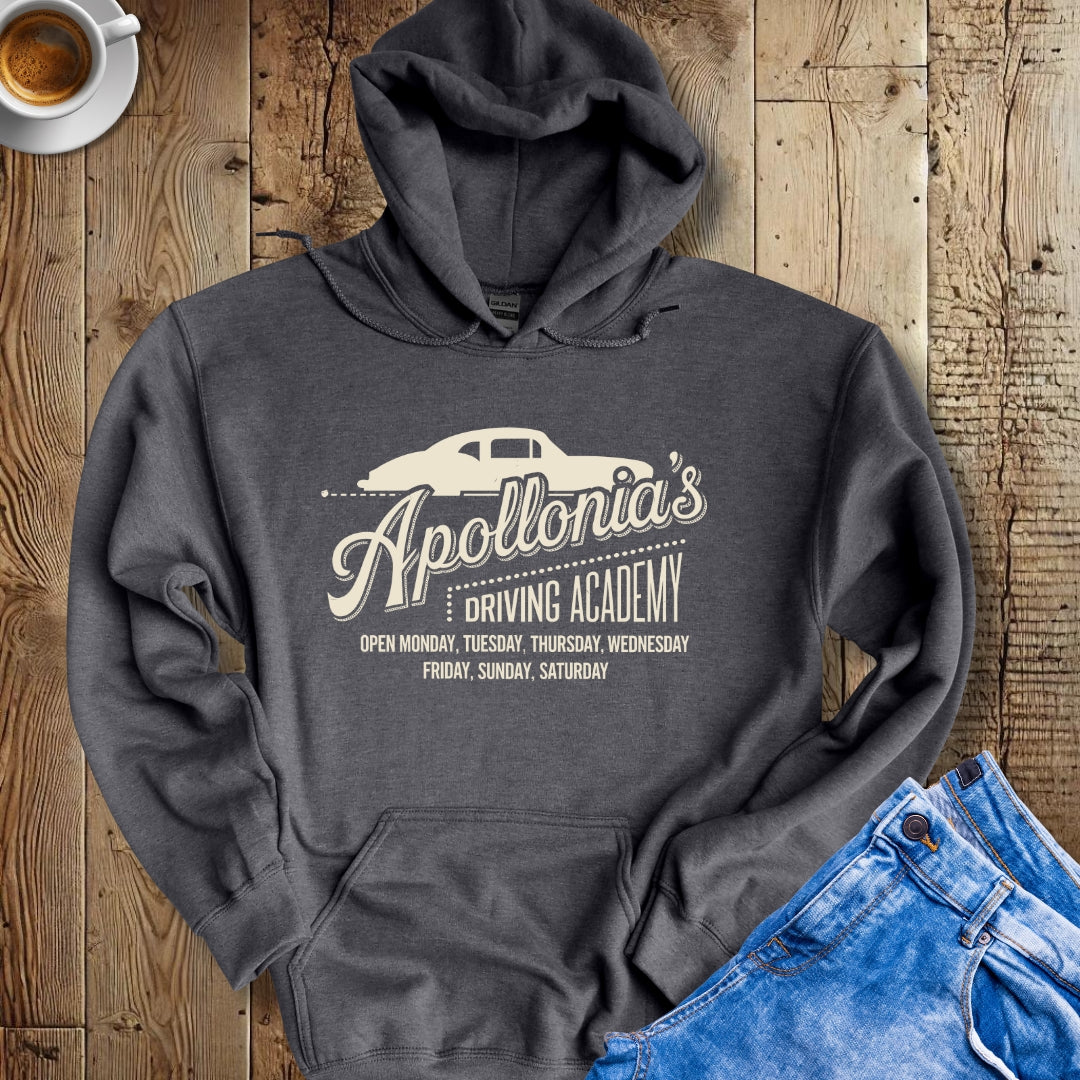 Apollonia Driving School Godfather Parody Hoodie Sweatshirt