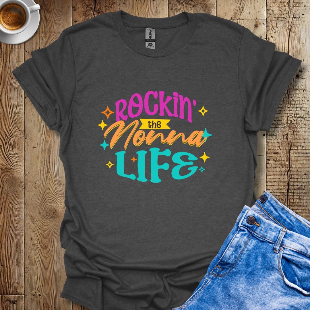 Cute Rockin' the Nonna Life Italian Pride T-shirt