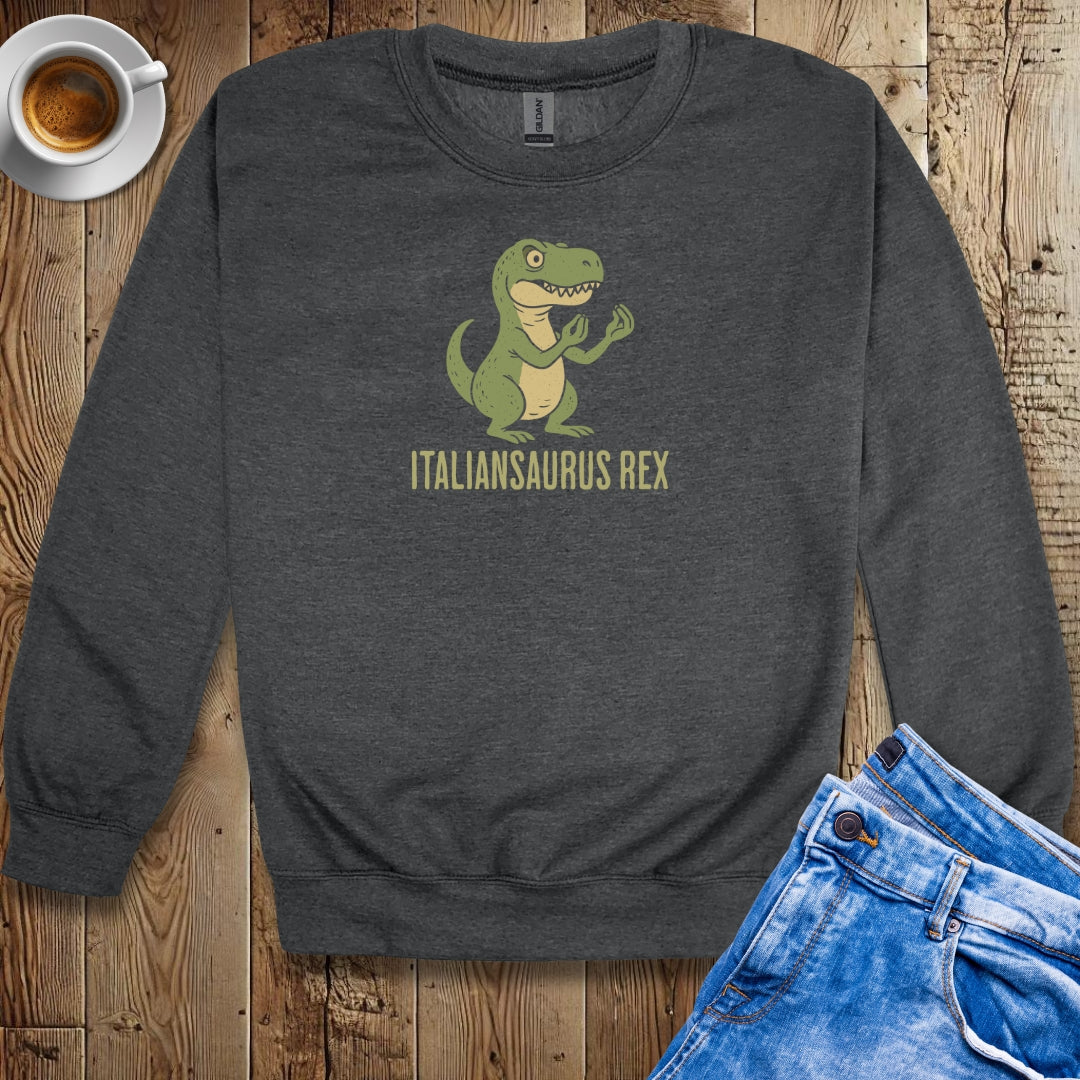 Italiansaurus Rex Crew Neck Sweatshirt