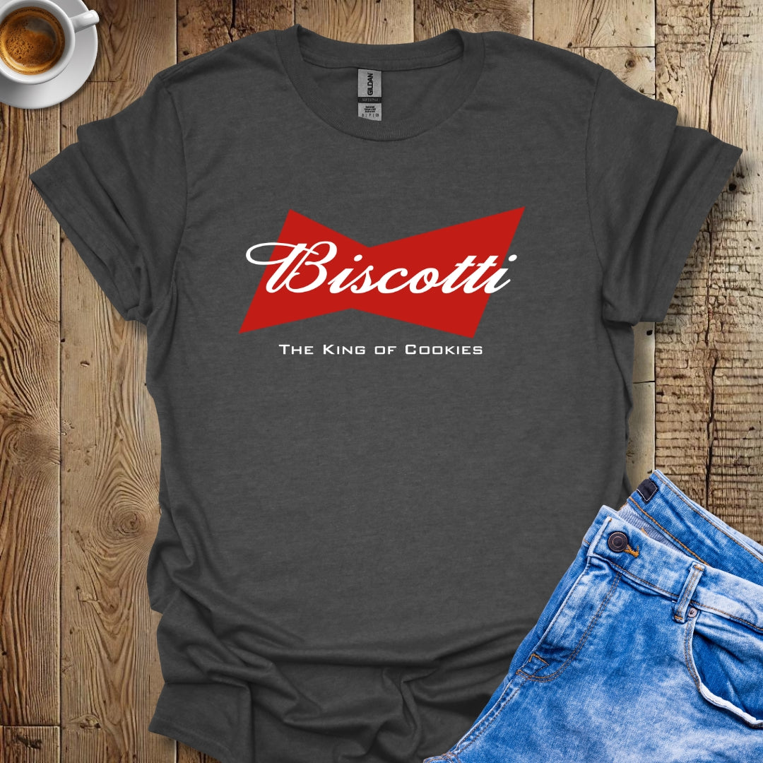 Biscotti King of Cookies T-shirt