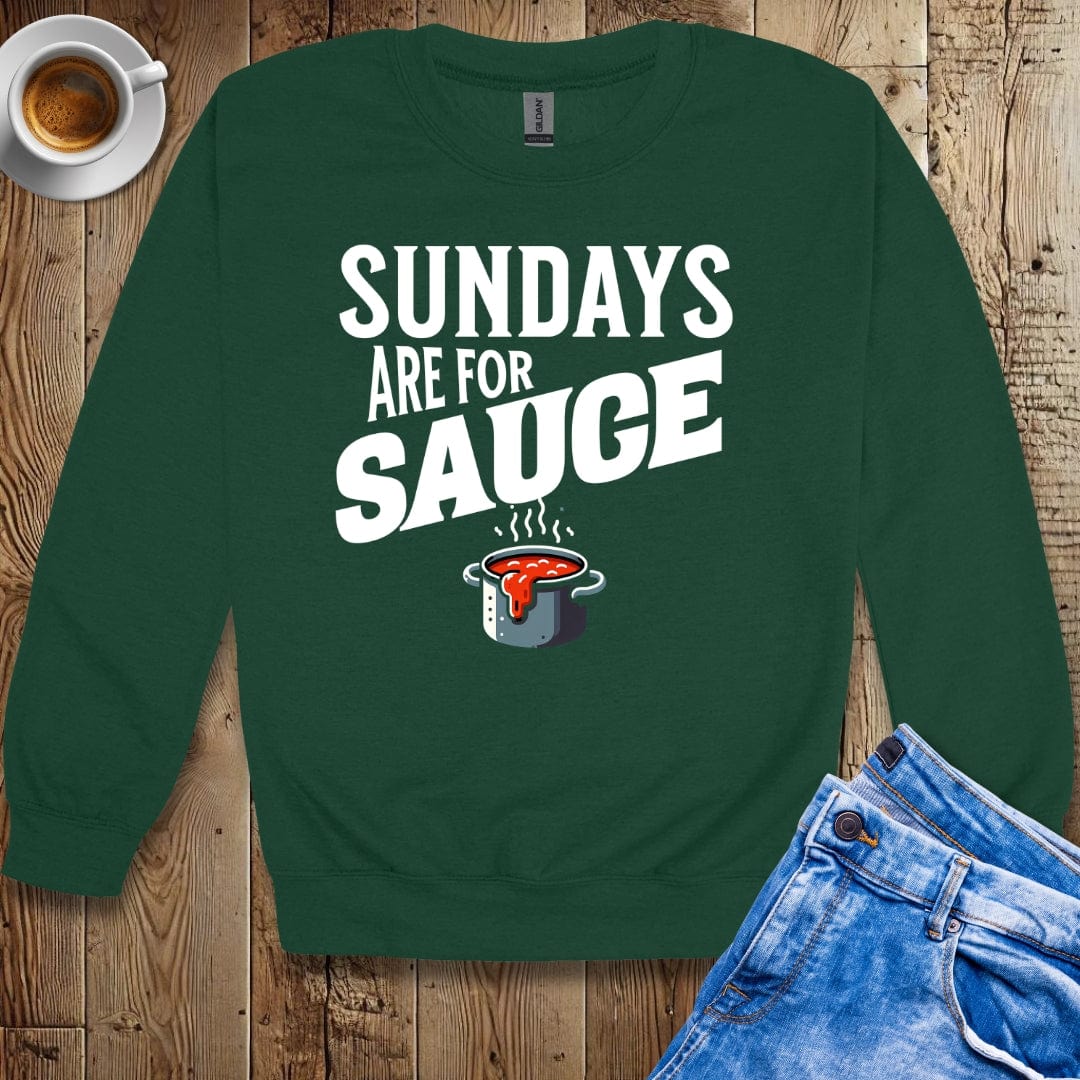 Sundays Are for Sauce Italian Sweatshirt