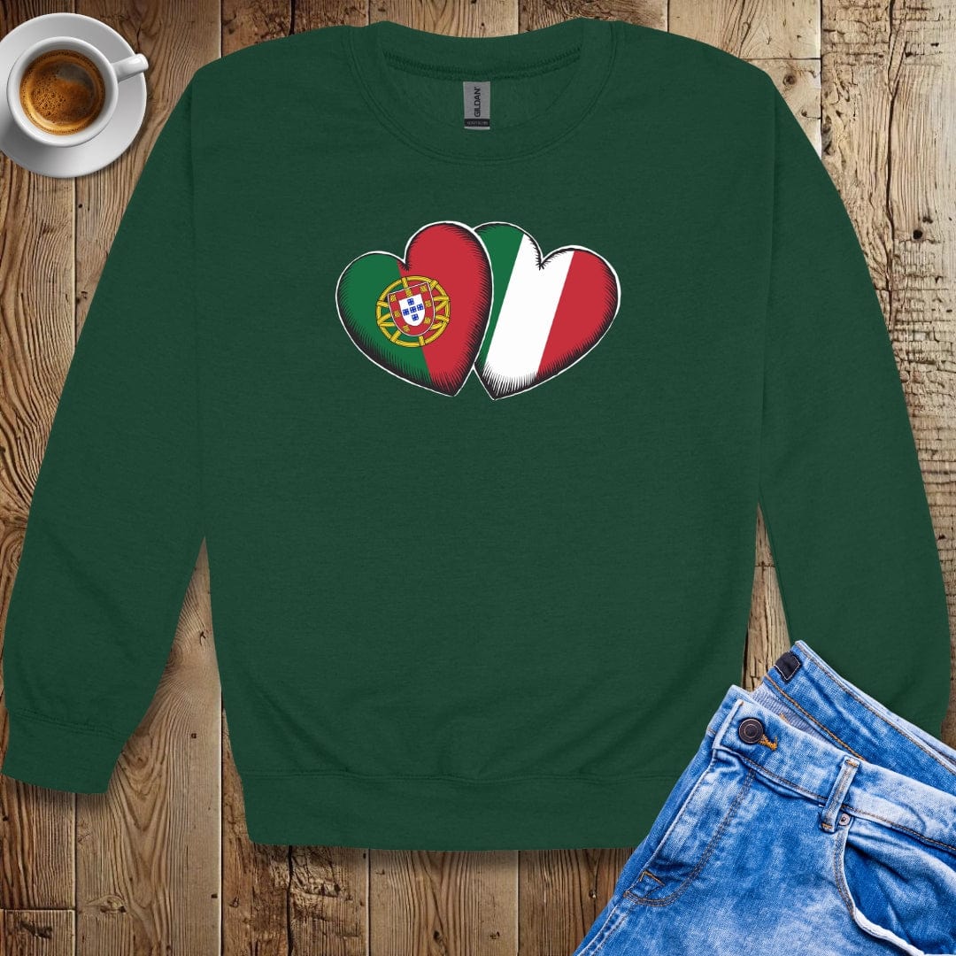 Half Portuguese Half Italian Sweatshirt