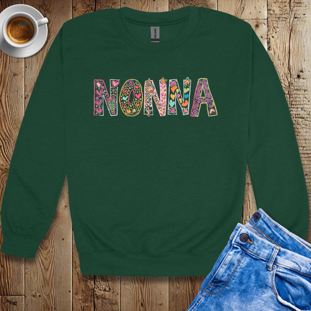 Nonna Doodles Design Sweatshirt