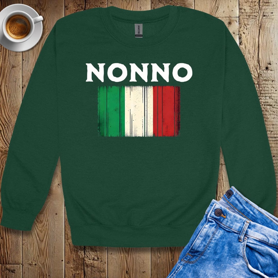 Nonno Italian Flag Sweatshirt