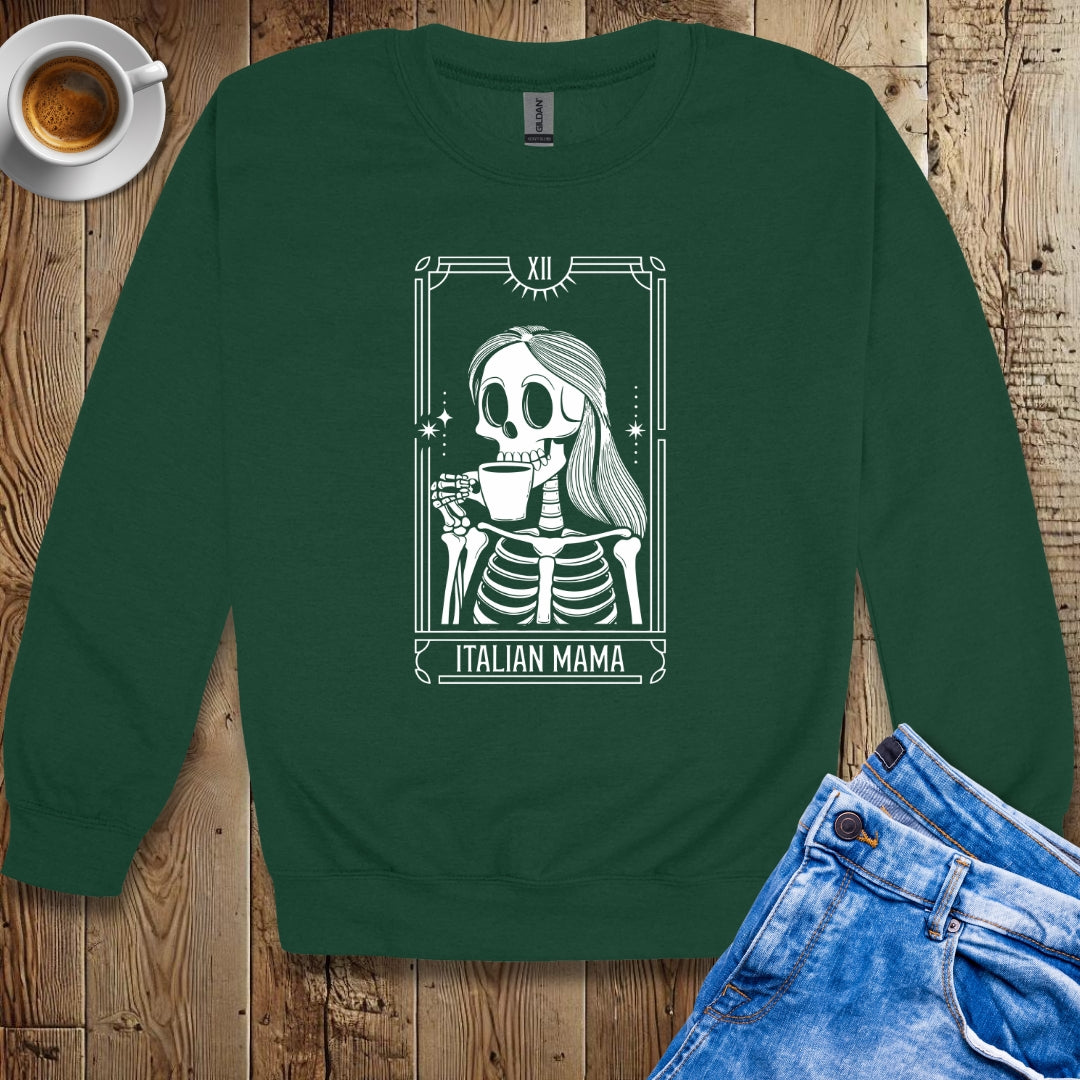 Italian Mama Tarot Card Sweatshirt