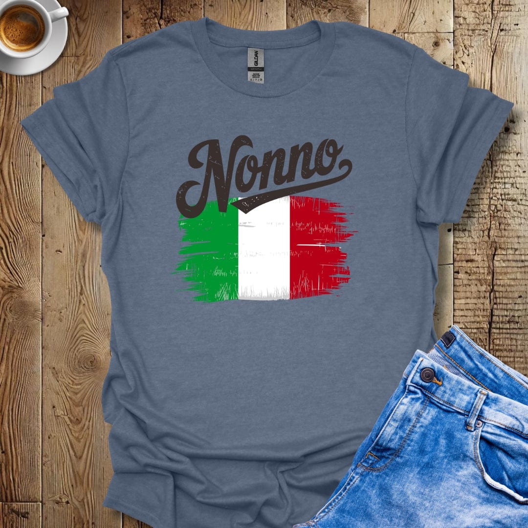 Nonno Distressed Flag T-shirt