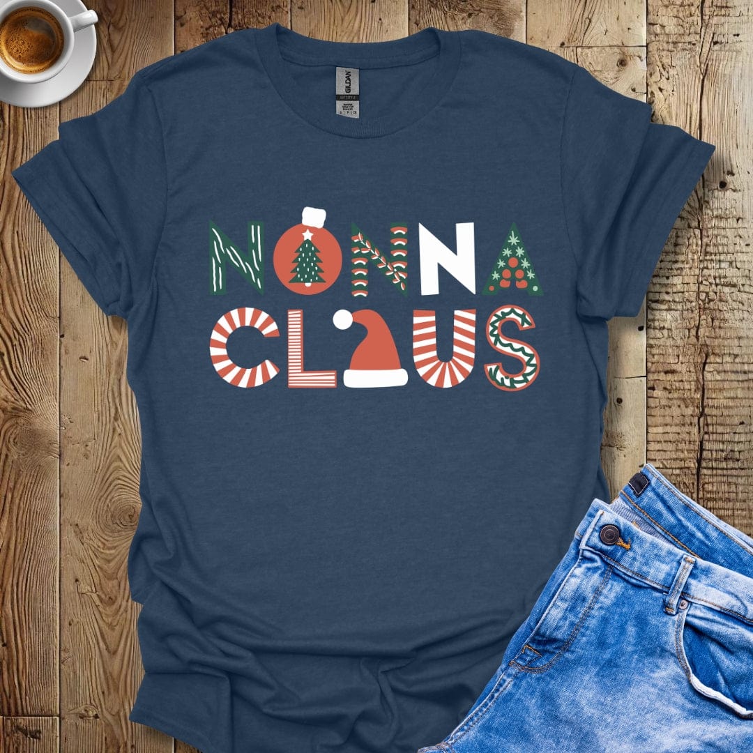 Nonna Claus Italian Christmas T-shirt