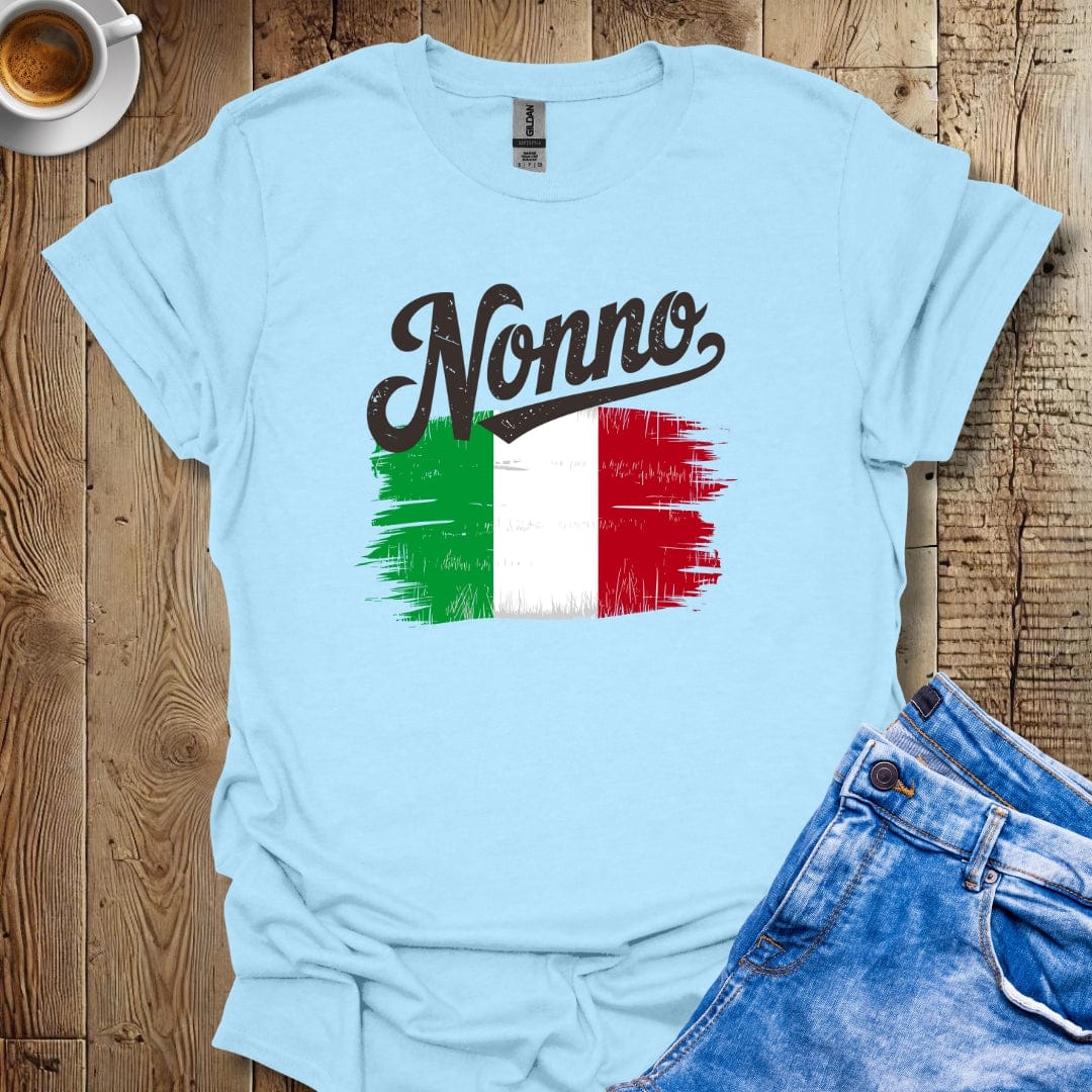 Nonno Distressed Flag T-shirt