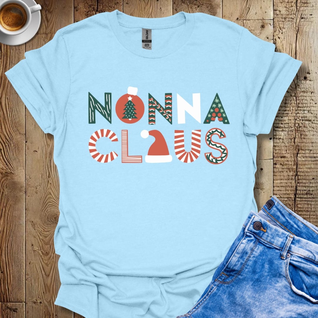 Nonna Claus Italian Christmas T-shirt