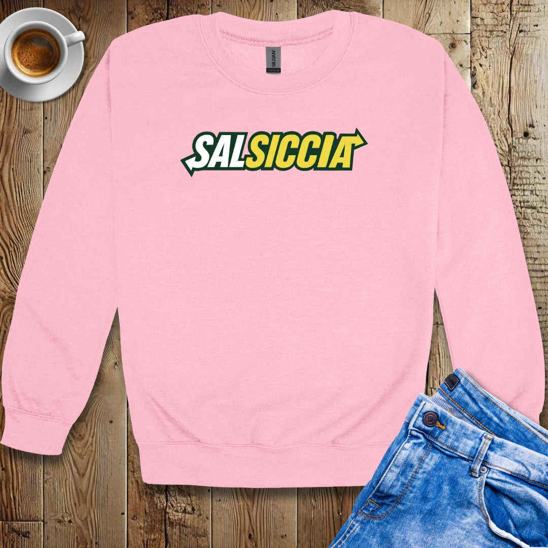 Salsiccia Subway Logo Parody Sweatshirt