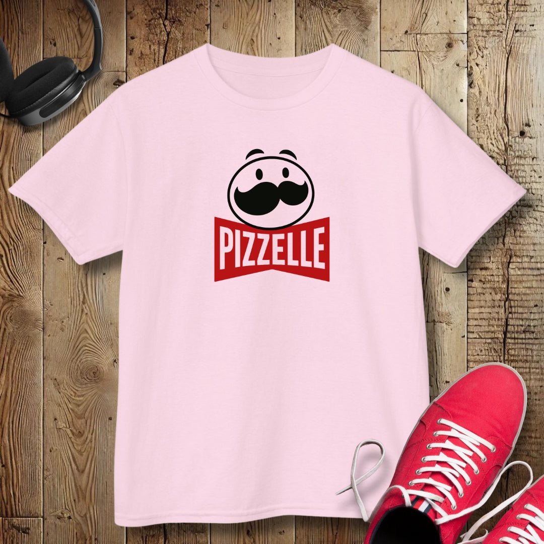 Pizzelle Pringles Logo Parody Kids Tee