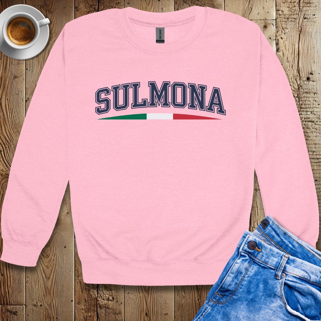 Varsity Style Sulmona Crew Neck Sweatshirt