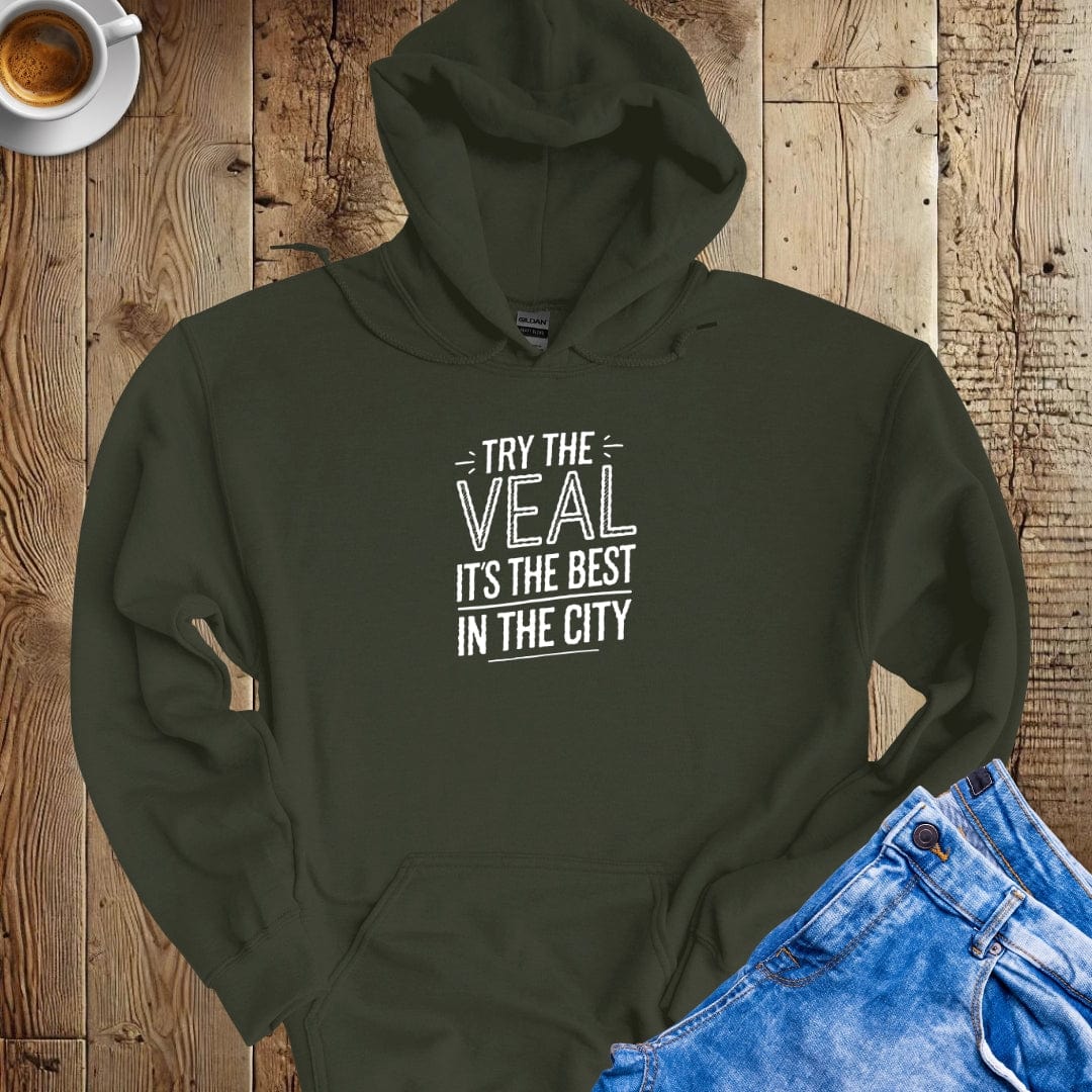 Try the Veal Hoodie Sweatshirt
