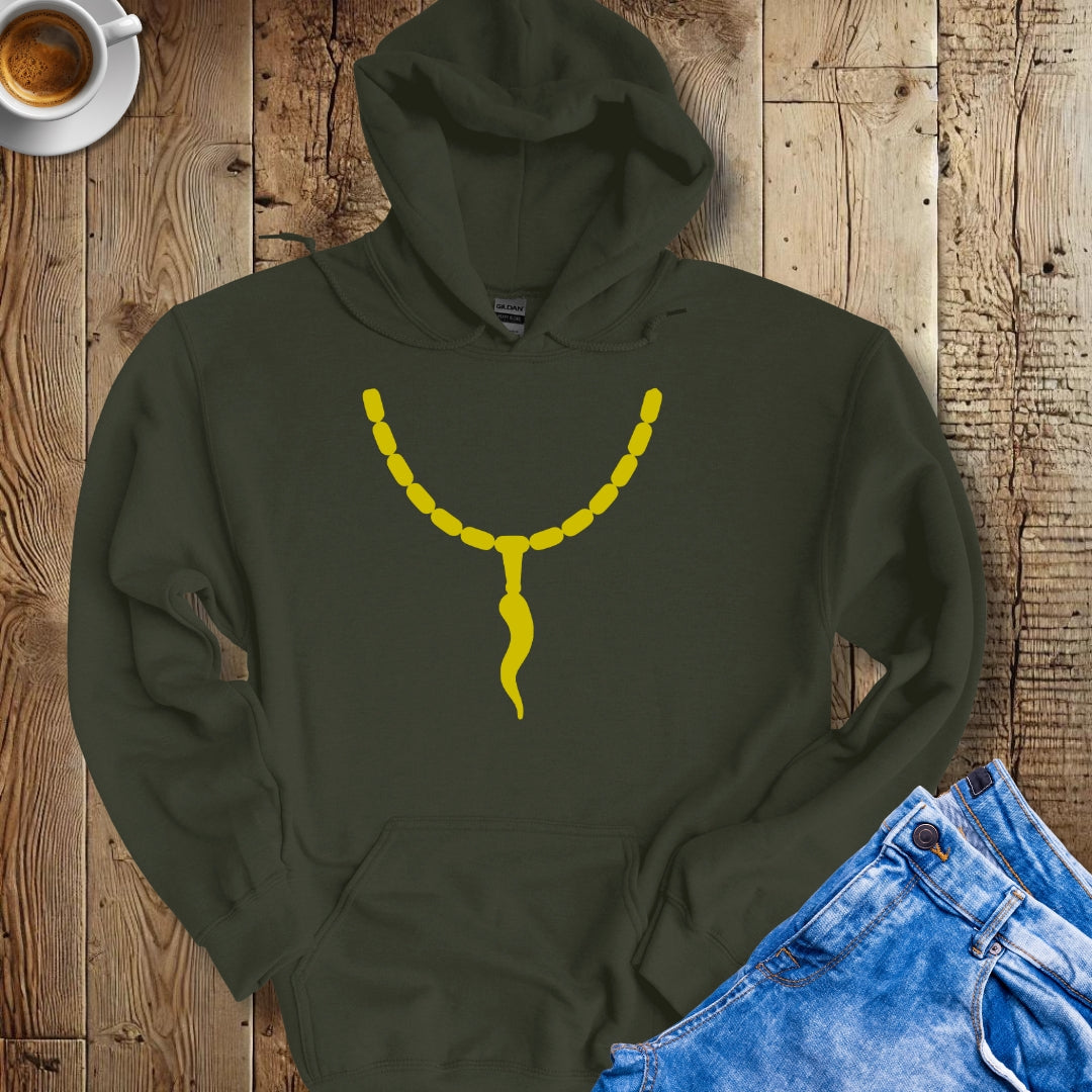 Cornicello Pendant Necklace Malocchio Italian Hoodie Sweatshirt
