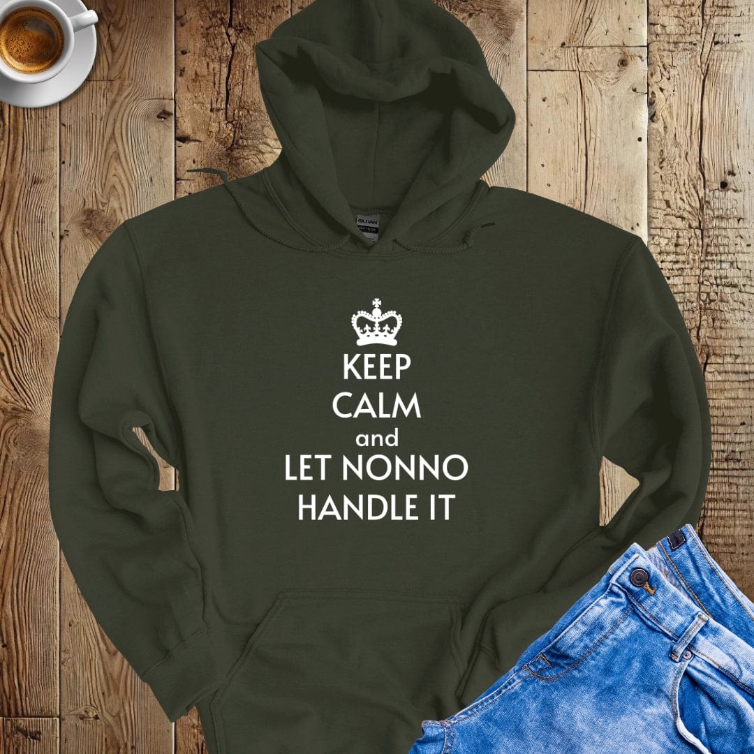 Keep Calm and Let Nonno Handle It Hoodie Sweatshirt