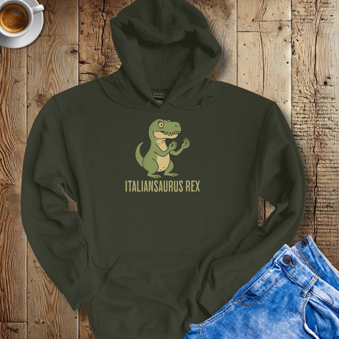 Italiansaurus Rex Hoodie Sweatshirt