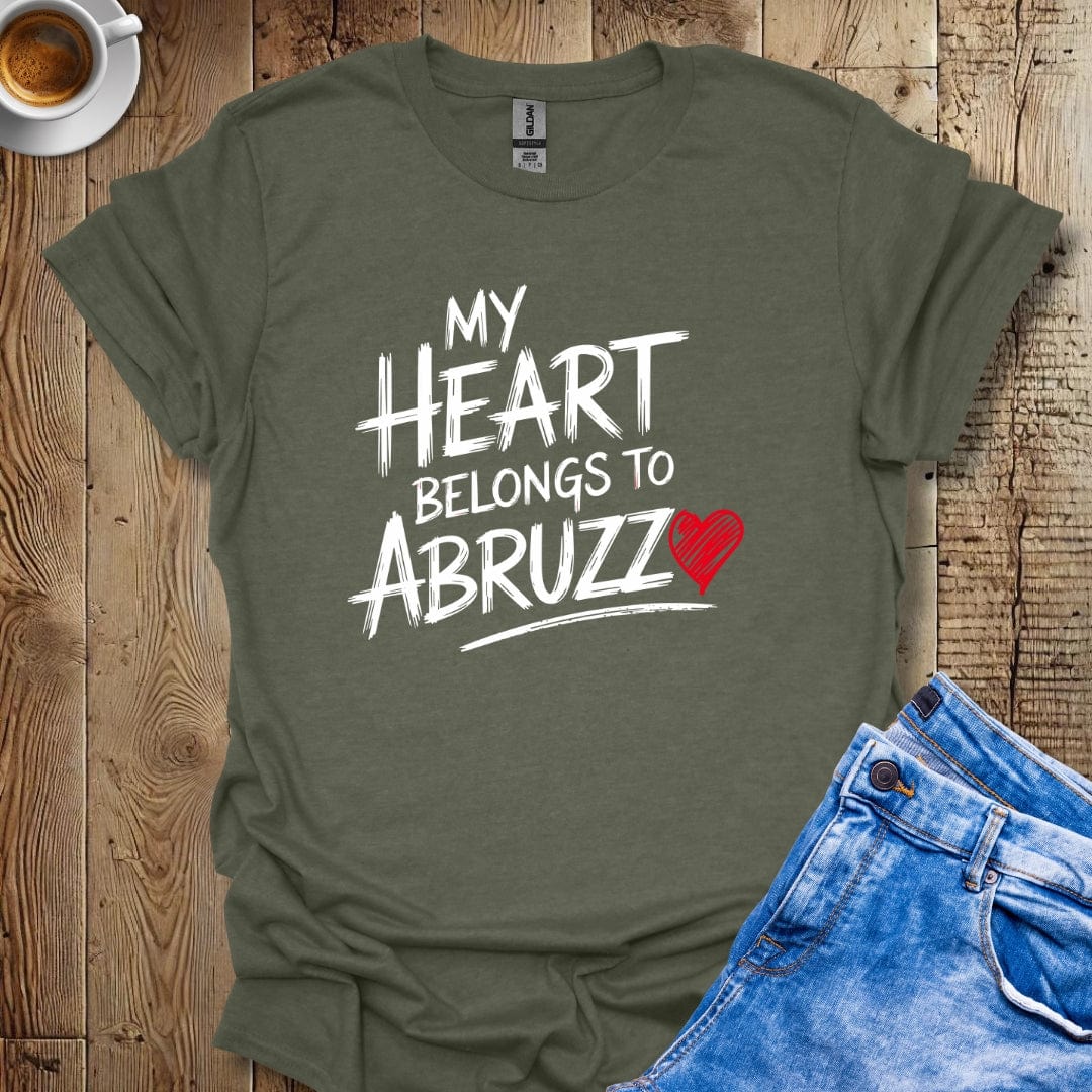 My Heart Belongs to Abruzzo T-shirt