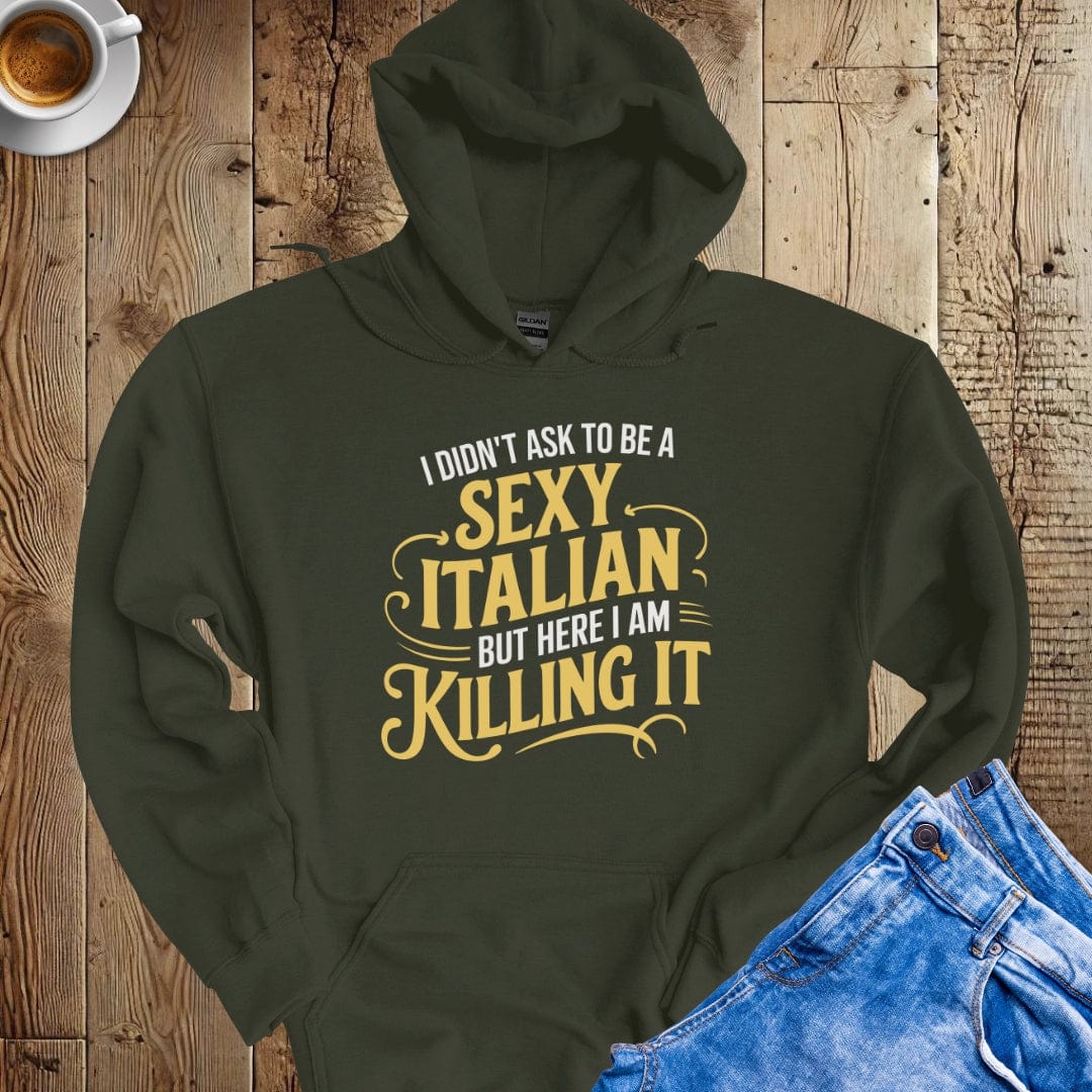 Sexy Italian Hoodie Sweatshirt