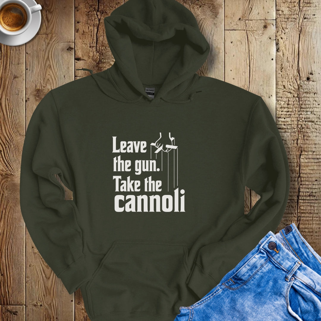 Leave Gun Take Cannoli Godfather Quote Hoodie Sweatshirt