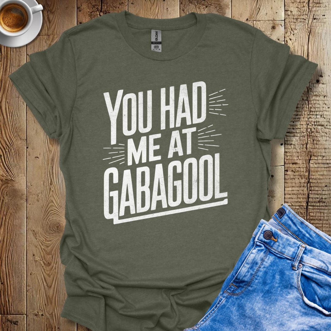 Funny You Had Me At Gabagool Italian Pride T-shirt