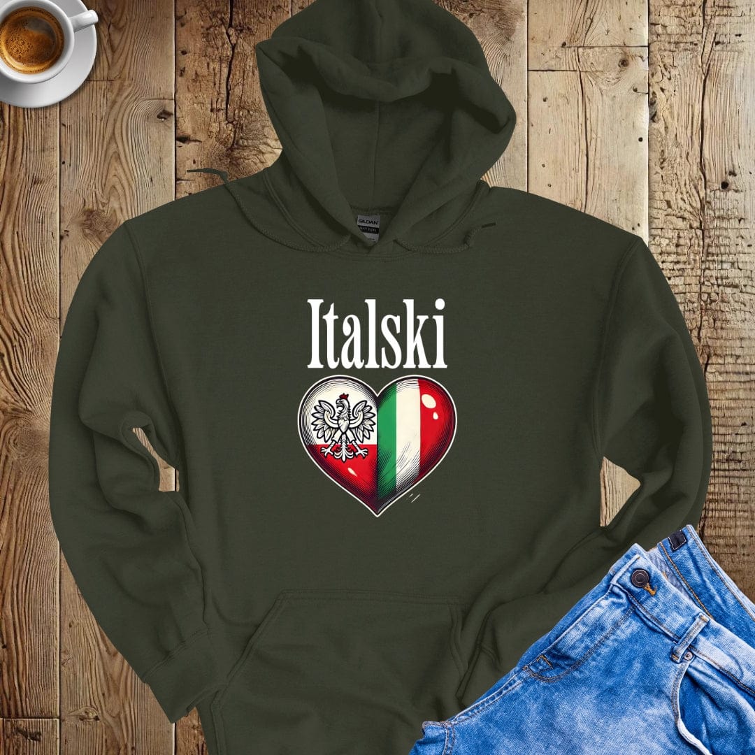 Italski Polish Italian Hoodie Sweatshirt