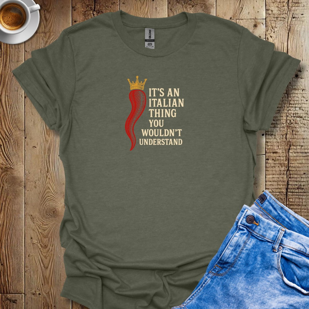Italian Thing Cornicello Malocchio T-Shirt