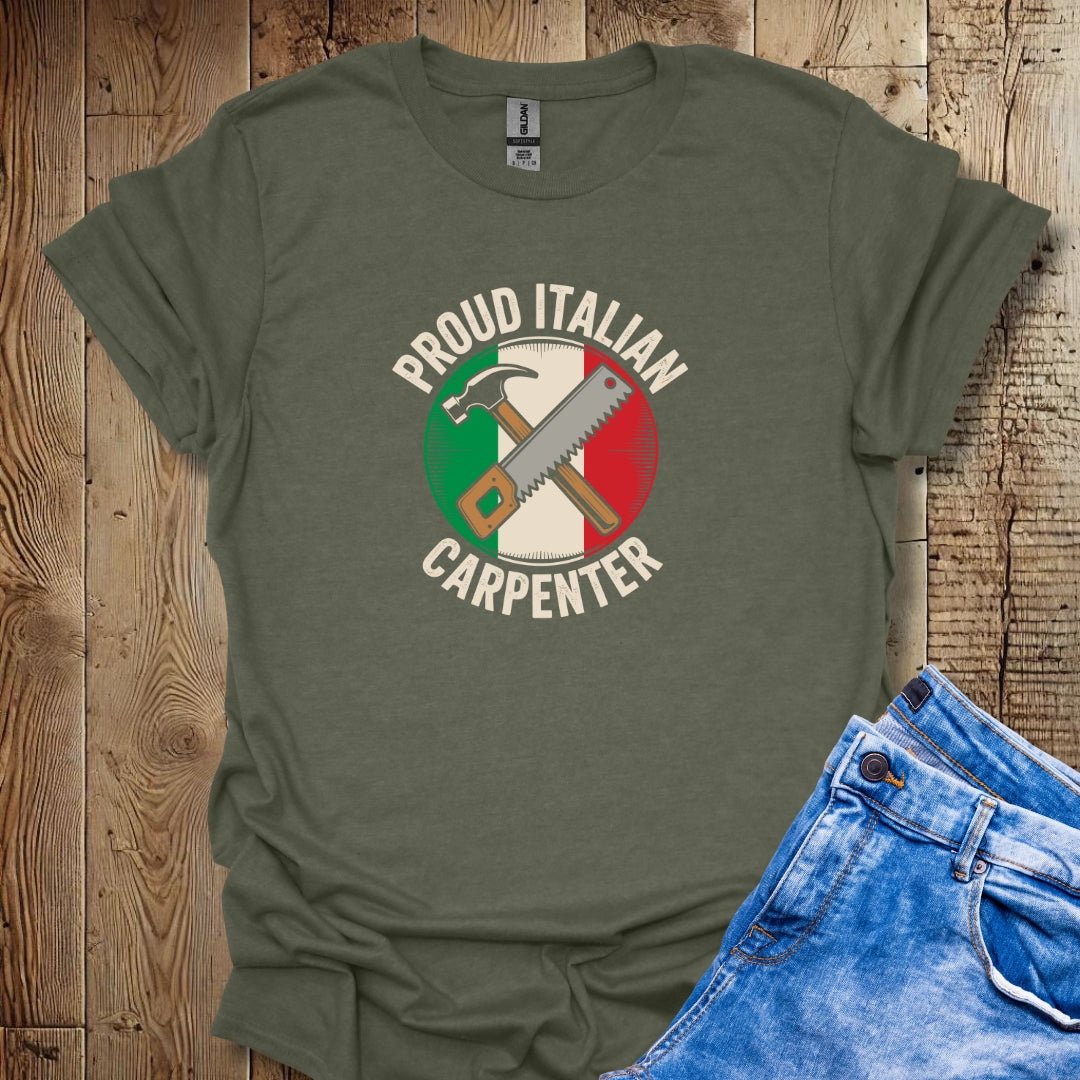 Proud Italian Carpenter T-shirt