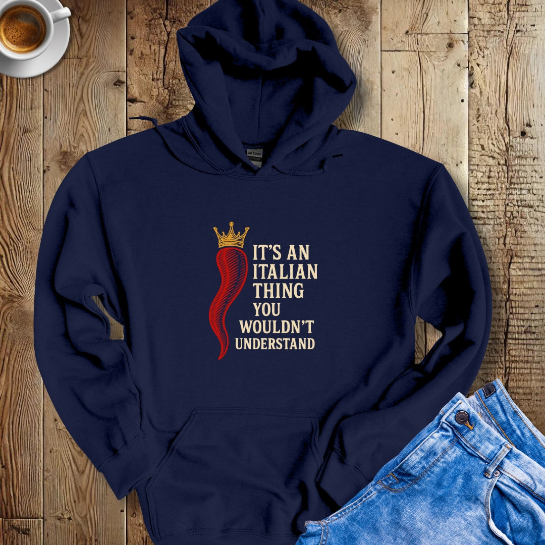 Italian Thing Cornicello Malocchio Hoodie Sweatshirt