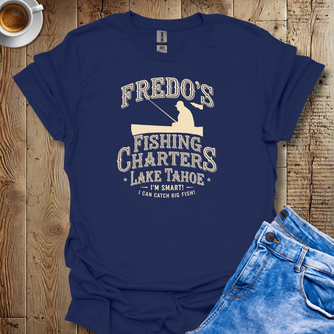Fredo's Fishing Charters Godfather Parody T-shirt