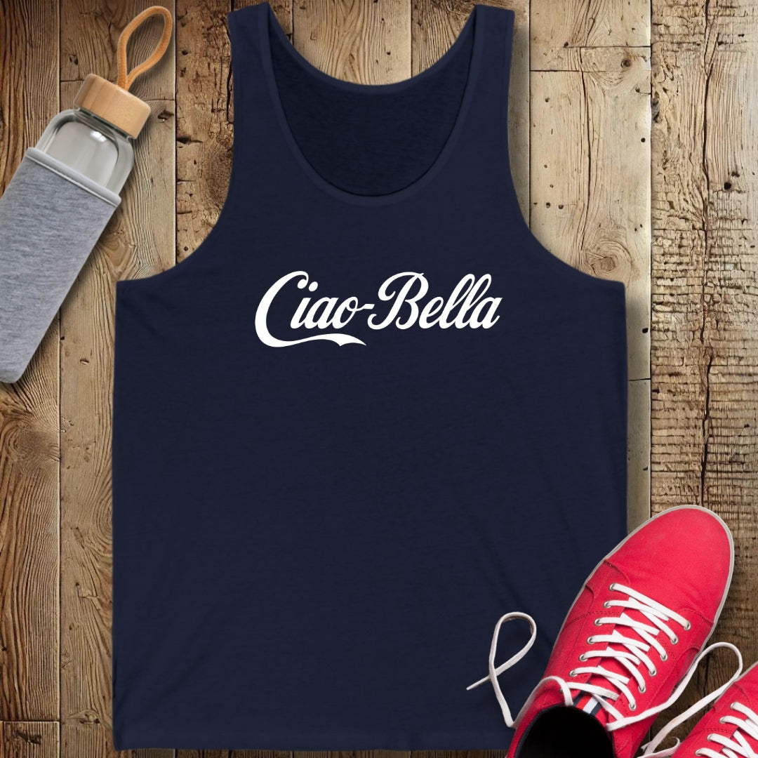 Ciao Bella Vintage Logo Unisex Jersey Tank