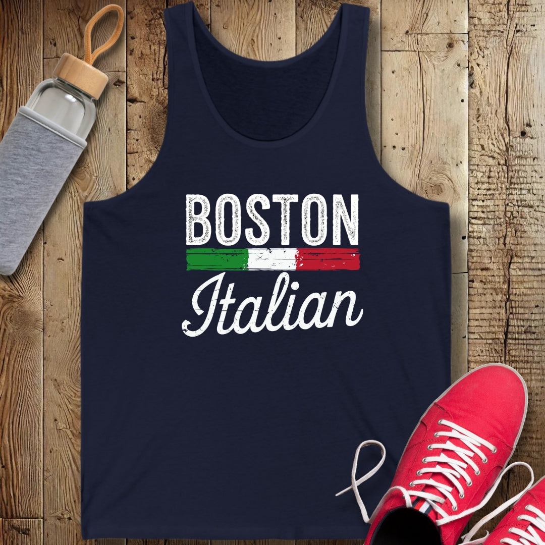Boston Italian Unisex Jersey Tank