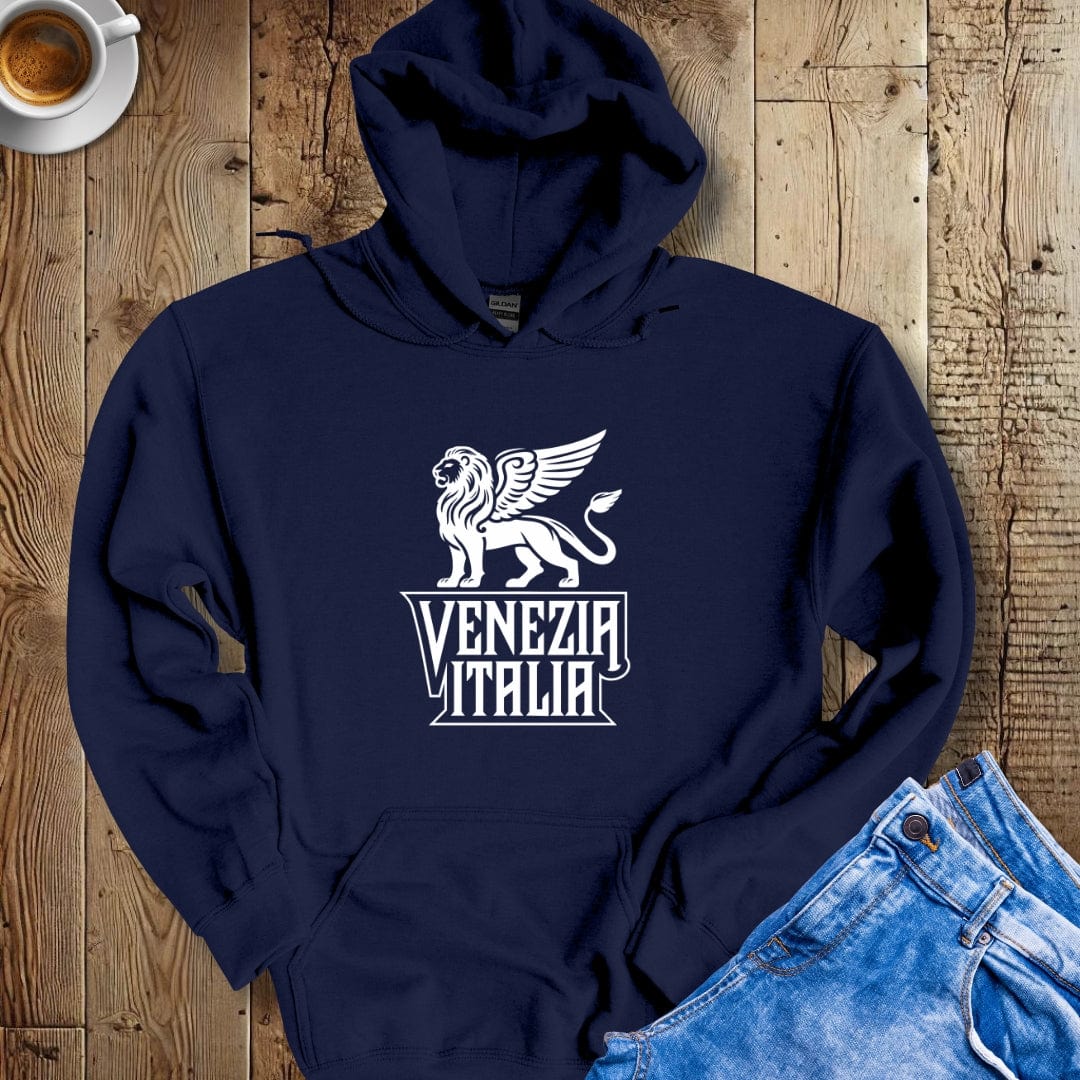 Venezia Italia Winged Lion Hoodie Sweatshirt