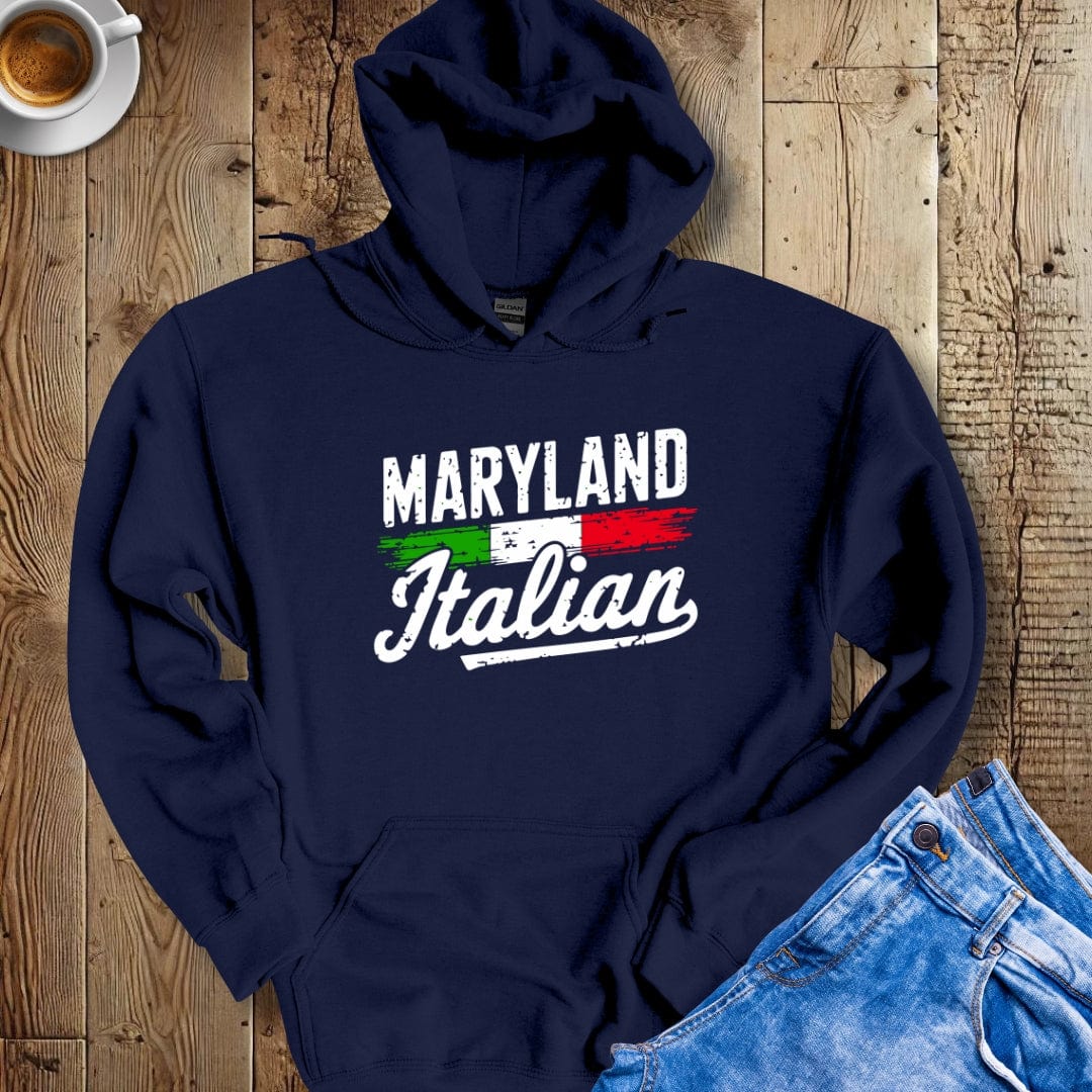 Maryland Italian Hoodie Sweatshirt