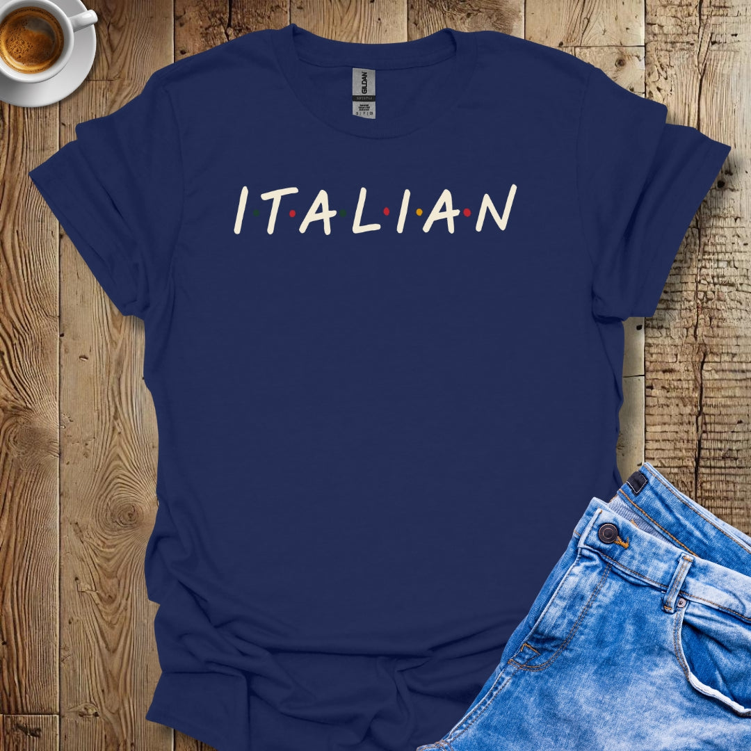 Italian Friends Logo T-shirt