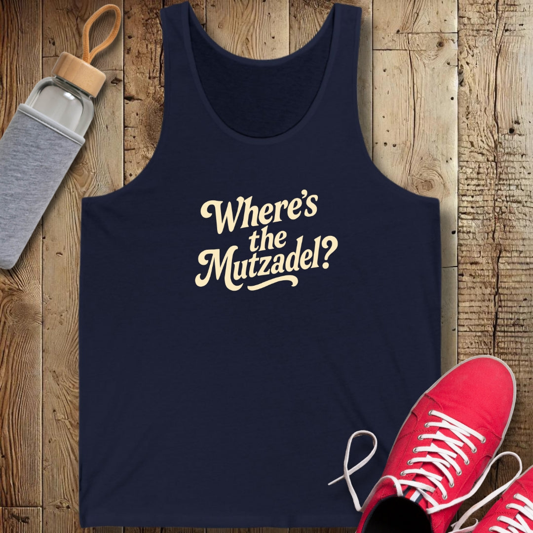 Where's the Mutzadel Unisex Jersey Tank