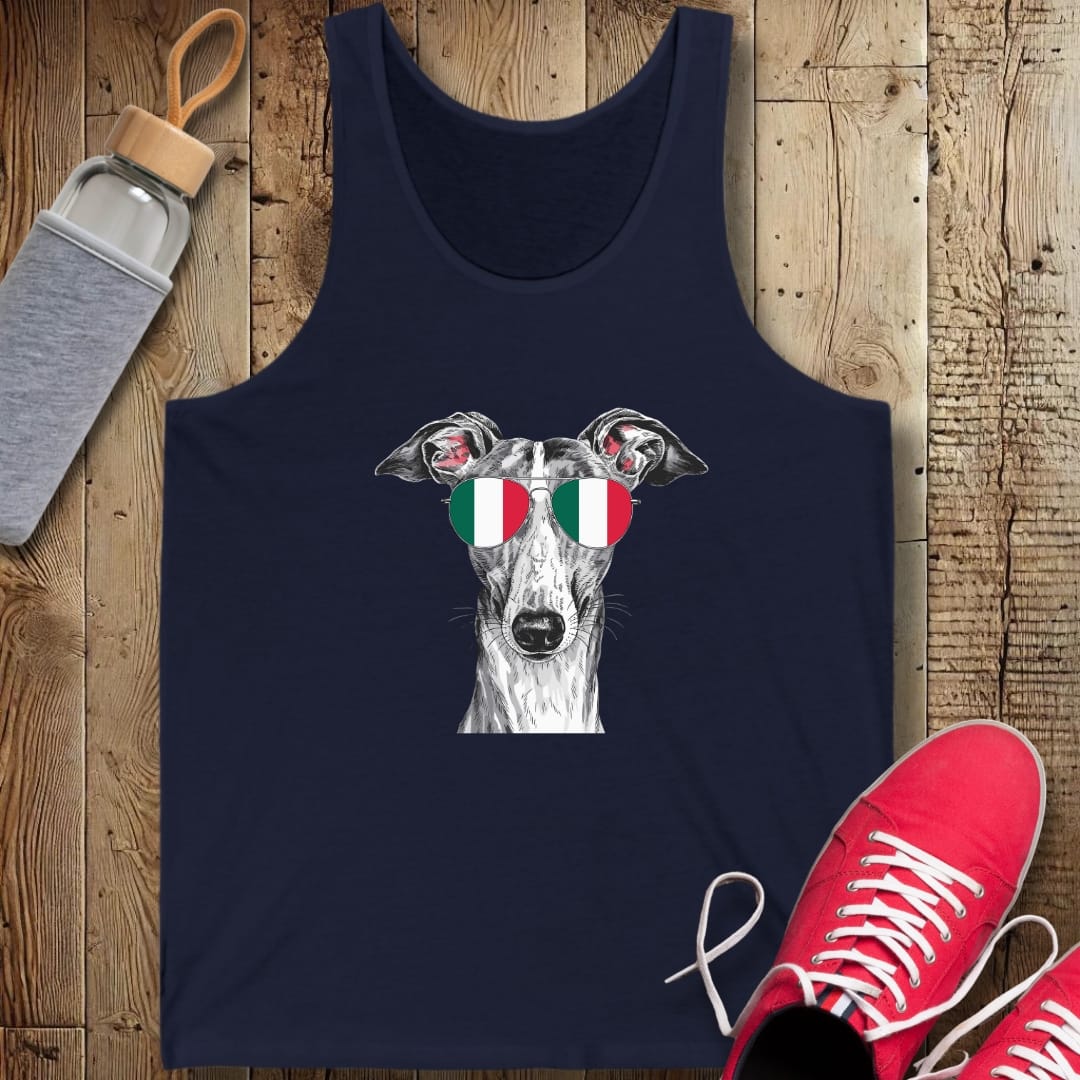 Italian Greyhound Unisex Jersey Tank
