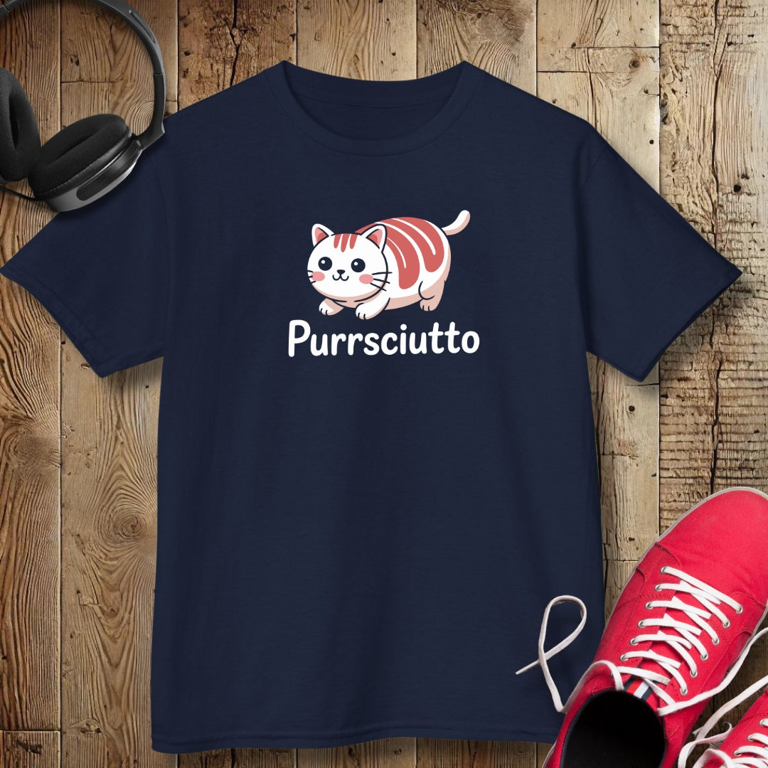 Purrsciutto Cat Kids Tee