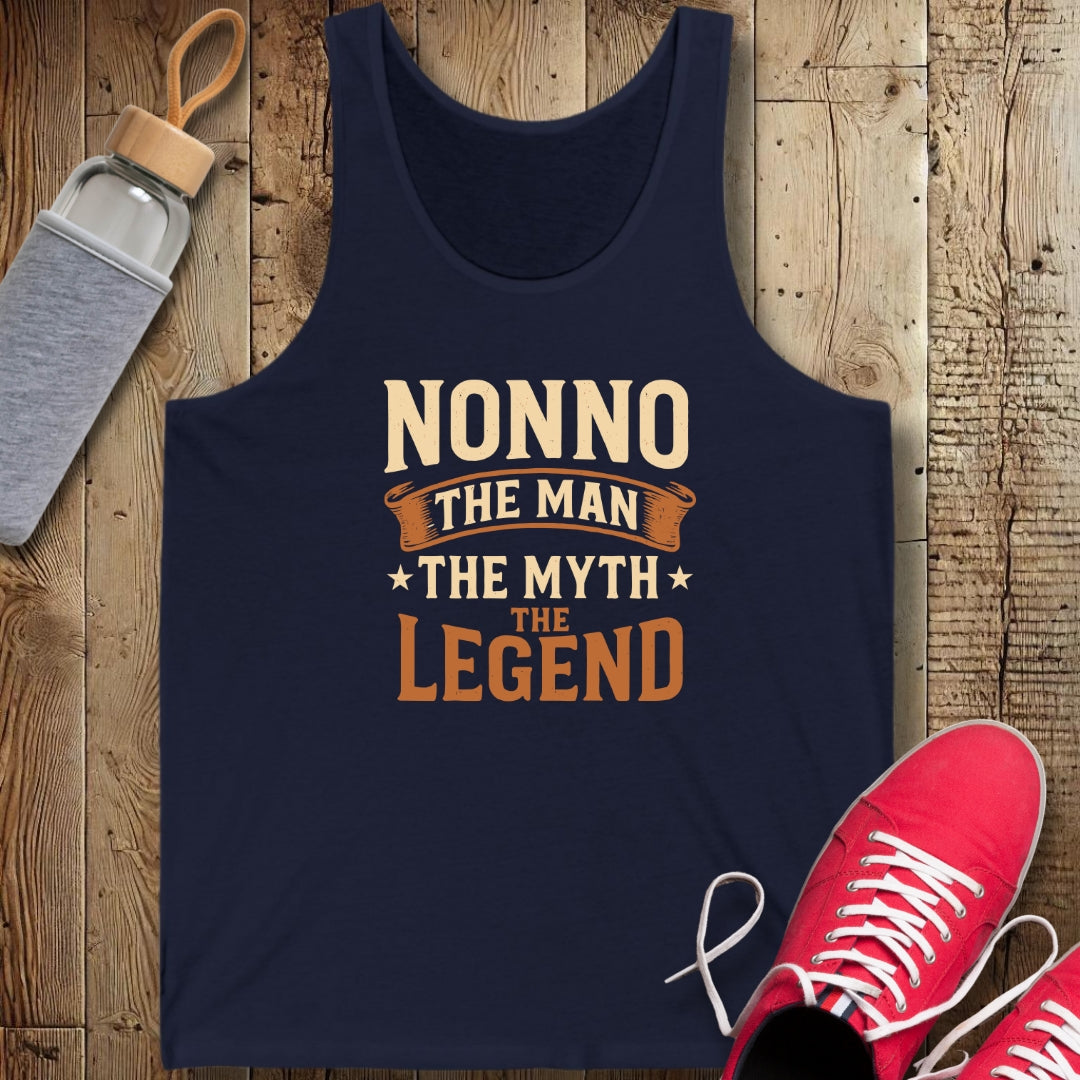 Nonno Man Myth Legend Unisex Jersey Tank