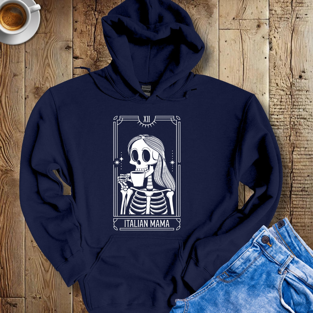 Italian Mama Tarot Card Hoodie Sweatshirt